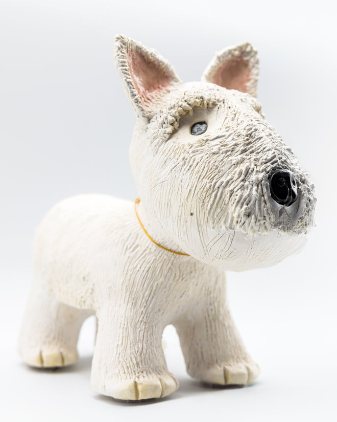 Ceramic Westie by Susan Morse