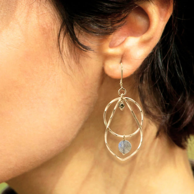 Stratum Leaf Earrings