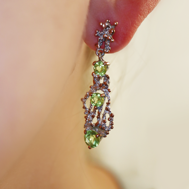 Peridot Earrings