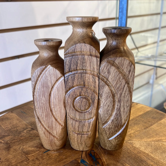 Set of 3 Myrtle Wood