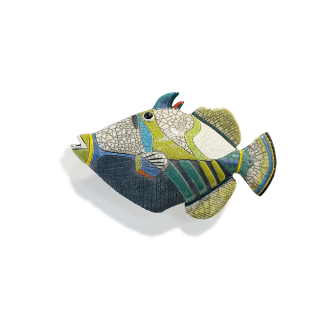 Large Picasso Fish (Green)