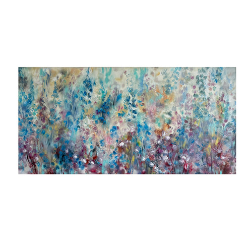 Floral Bliss 36”x73” (oil on canvas)