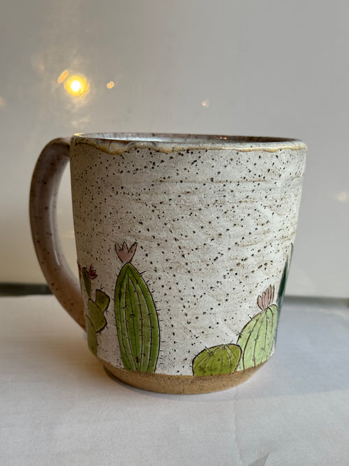 Handmade Ceramic Cactus Mug