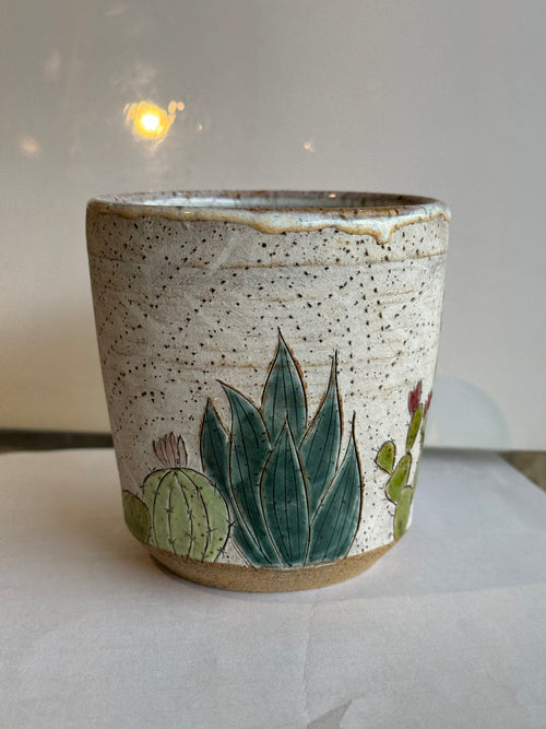 Handmade Ceramic Cactus Mug