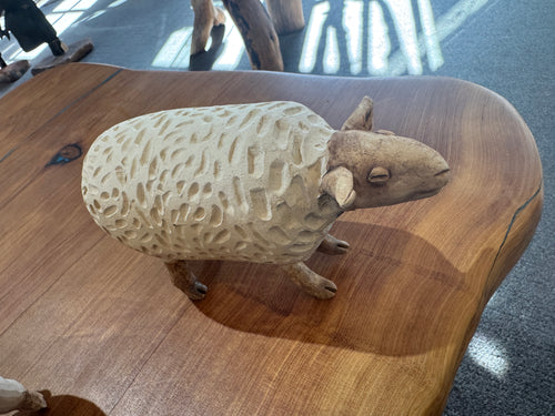 Ceramic Sheep by Susan Morse