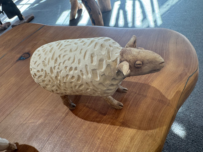 Ceramic Sheep by Susan Morse