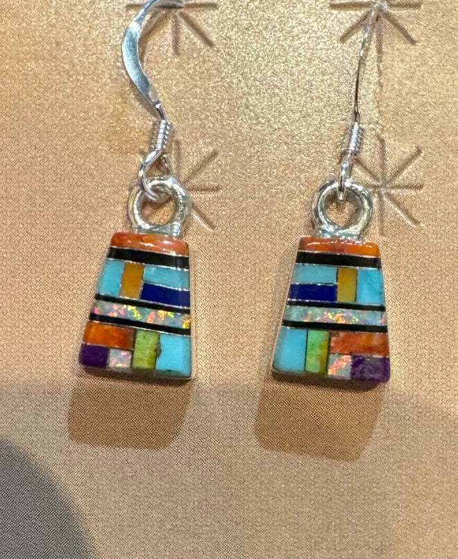 Multi Stone Earrings