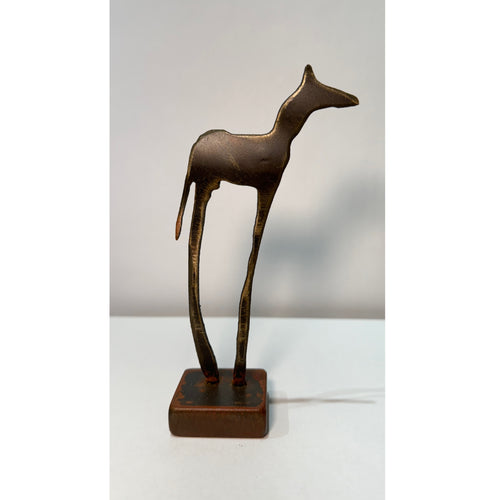 9-inch Metal Horse Statutory