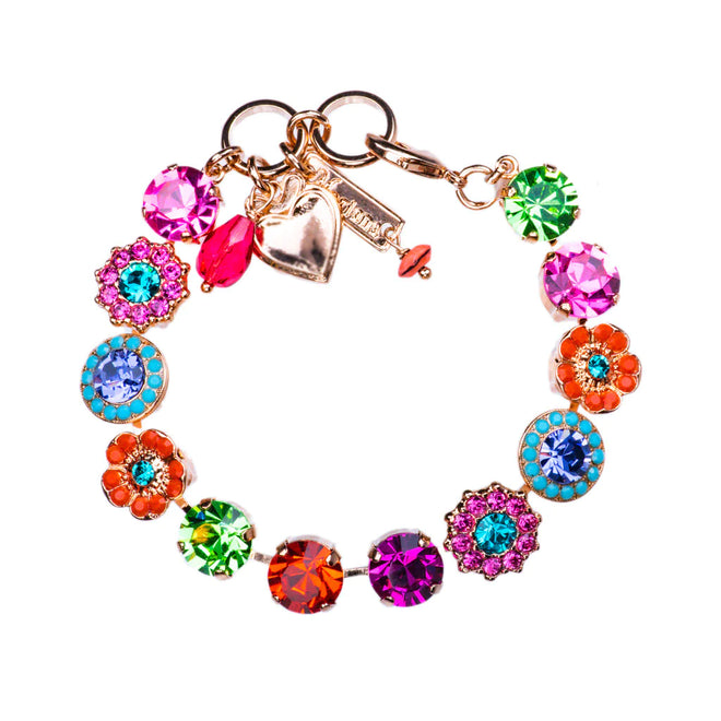 Rainbow Flower Bracelet