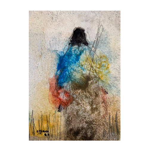 Black Elk by Al Clymer 12.5”x9” (Original)