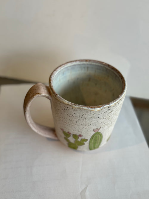 Handmade Ceramic Cactus Mug