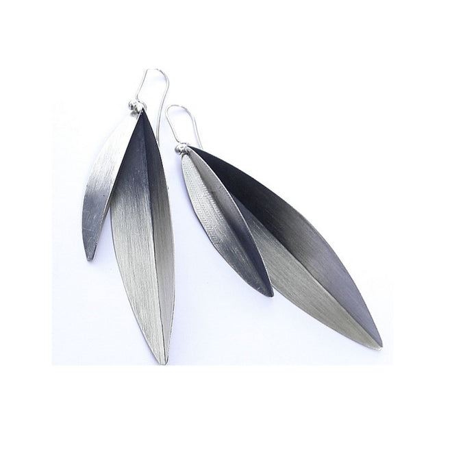 Double Feather Earrings