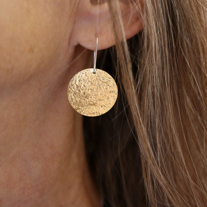 Golden Circle Sunshine Earrings