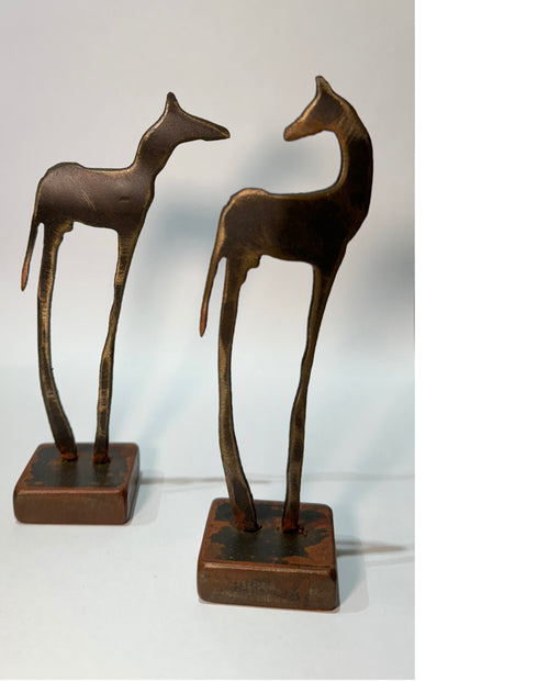 9-inch Metal Horse Statutory