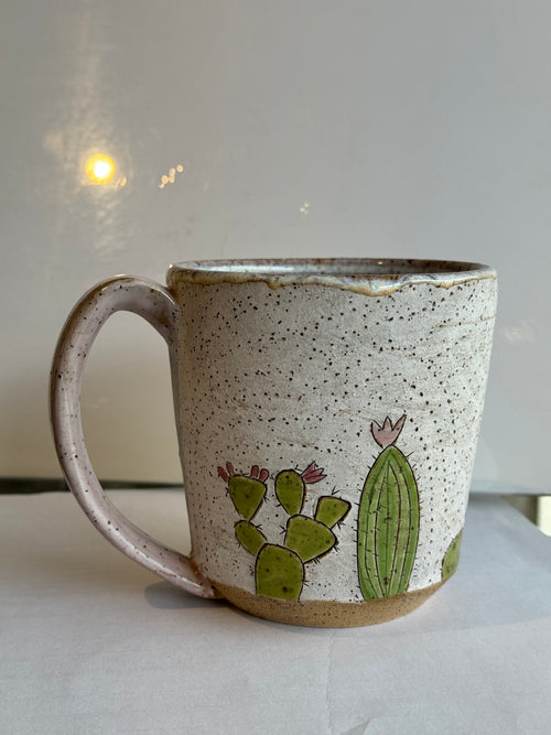 Handmade Ceramic Cactus Mug