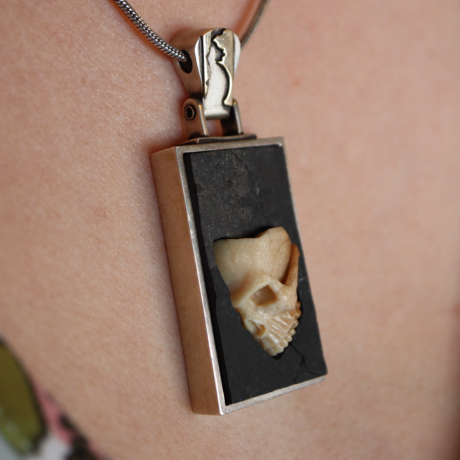 Yorick Skull Necklace