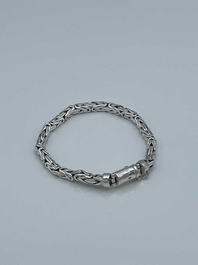 Y Silver Bracelet