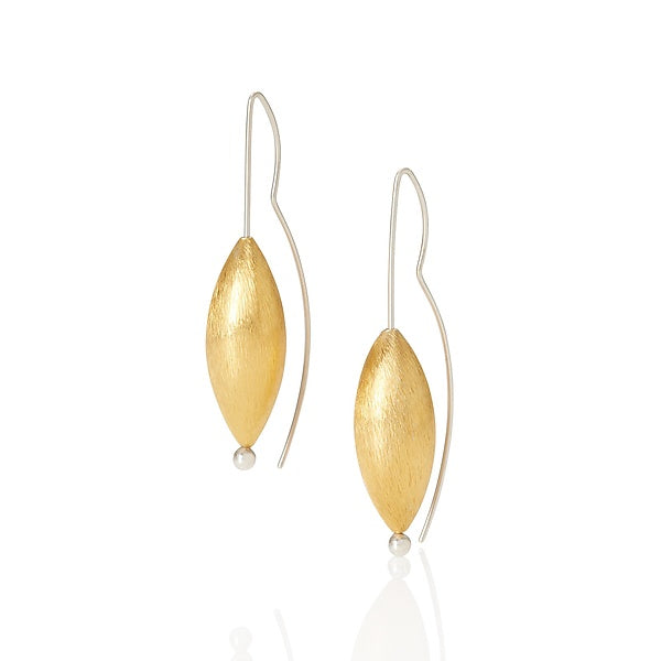 Gold Cone Earrings