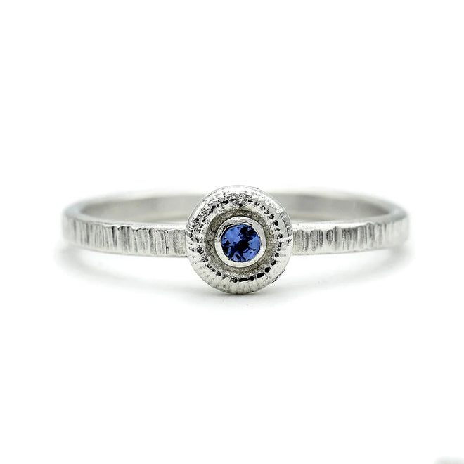 Whispering Azure Tanzanite Ring